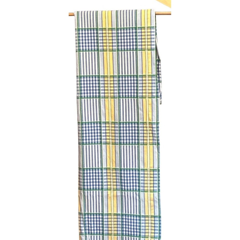 Vintage Unbranded Cotton Fabric Plaid Gingham Cottagecore Retro